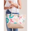Torba płócienna shopper bag w rośliny